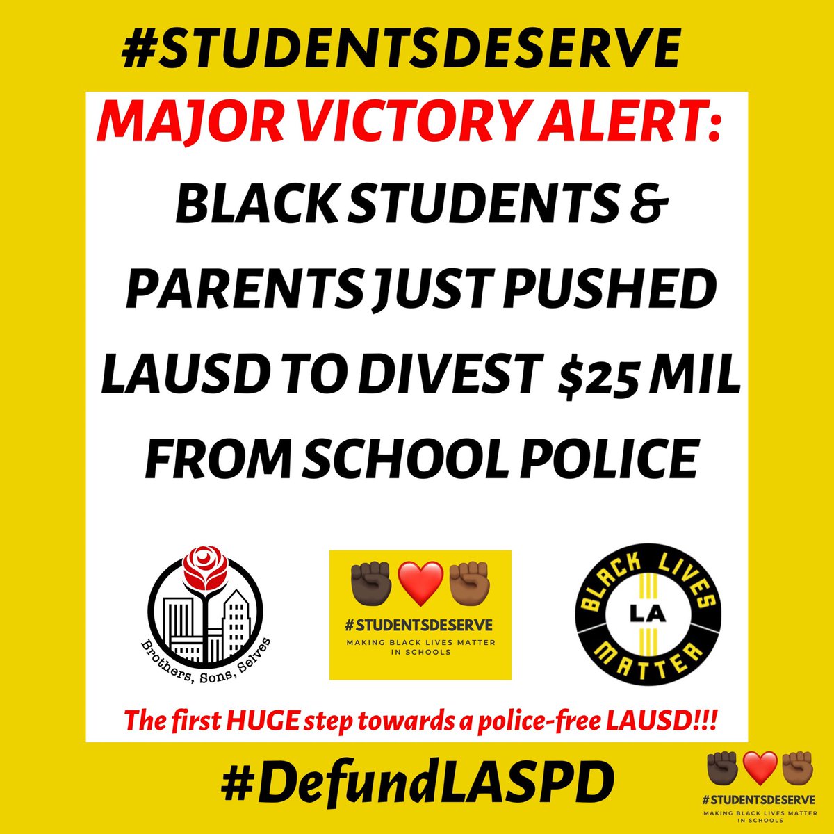 #StudentsDeserve tweet media