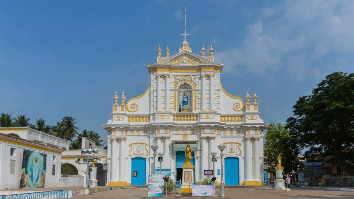  #1stJuly Puducherry:-*********************** Nicknamed the Paris of the South**It has a few nicknames, one of the most popular is the “Paris of the South.” Or “India’s Little France.”** because of french remnants in puducherry(churches and architecture)