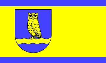 MOAR GOOD GERMAN MUNICPAL FLAGSTarp (is that the OVO owl? I say yes)StoltebüllKronsgaardRabenholz (this one rules)The basket of flags is overweight Geltinger Bucht Subcounty