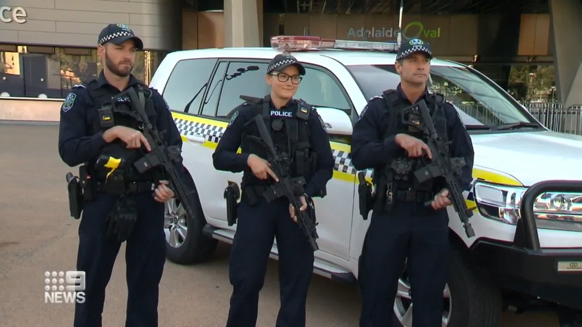 Speciallytrained officers armed with semiautomatic weapons have been