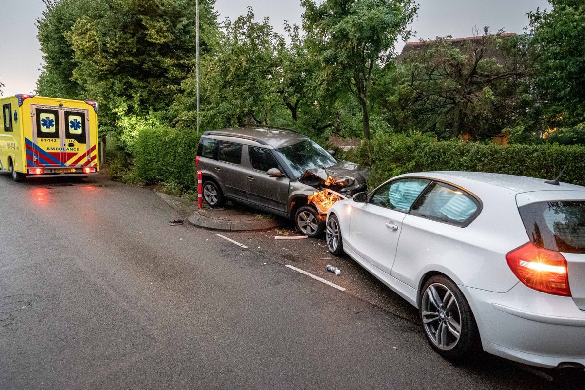 Bestuurder onder invloed richt ravage aan -..