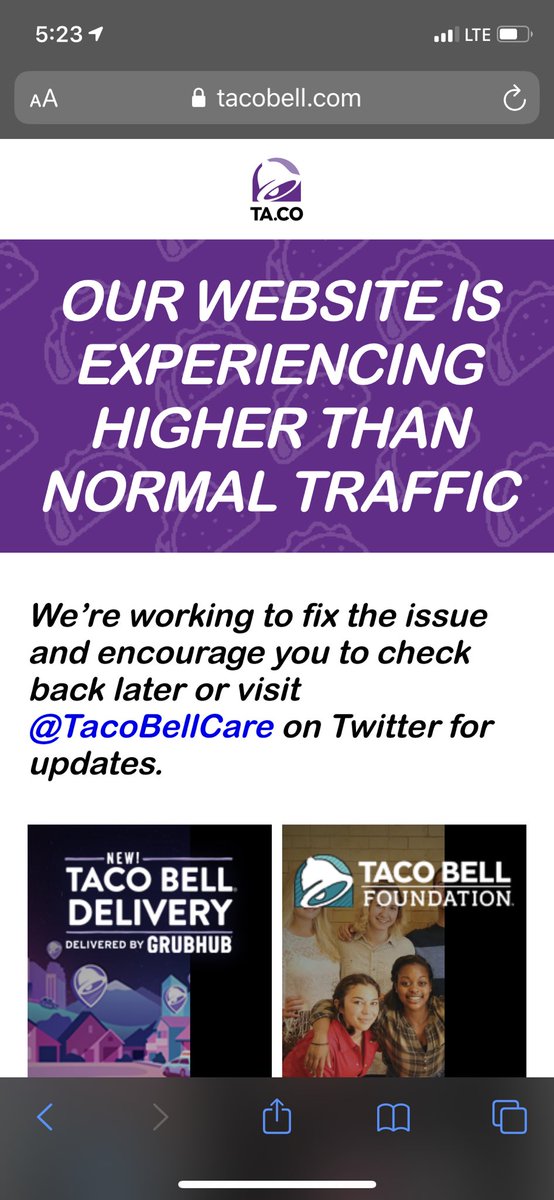 nate_klink's tweet photo. @tacobellcare Tried online and the app MULTIPLE times. It never loaded. Went to tacobell for lunch and dinner, both times I was told “sorry we can’t honor that because that’s something the corporate is offering, if you can’t get it to load you need to contact them”
I hate tacobell today https://t.co/ZpdoCbS5b3