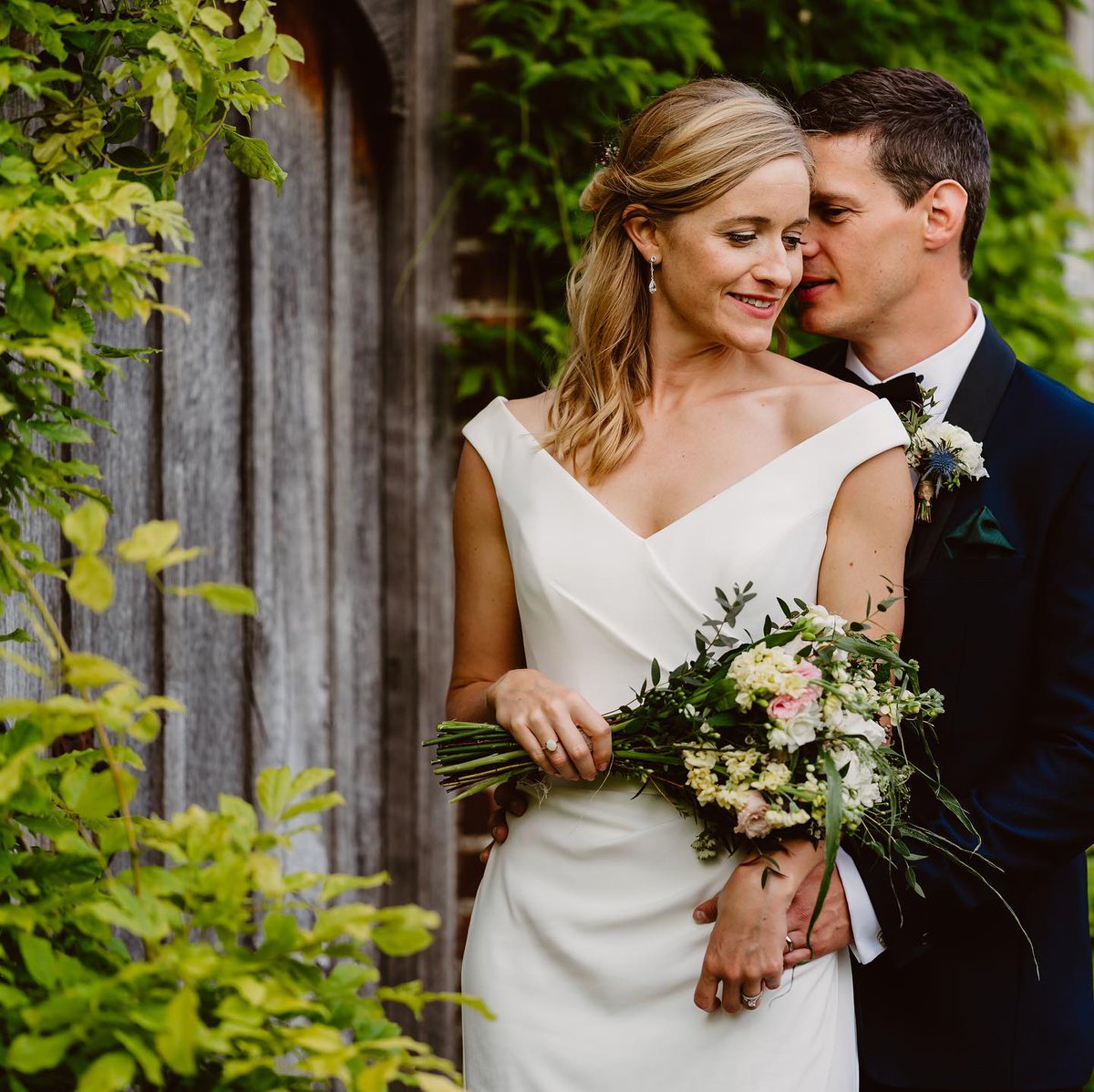 True Love 😍 Beautiful elegance at Bronagh and Adam's wedding. 
.
📸@andydphot
.
#weddingday #weddingplans #weddingdress #mrandmrs #haleshall #exclsuivewedding #weddingvenue #norfolkwedding #bride #bridestyleinspo #weddinginspo #weddingphotography