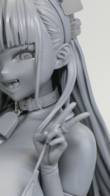 監修中の牛さんです 