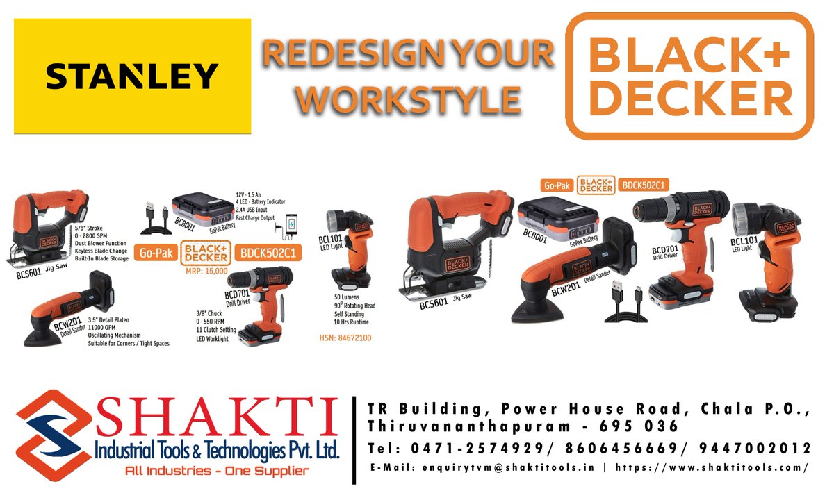 shakti_ltd's tweet photo. Please visit our showroom or contact us for more details.
#shaktitools #authorizeddealer #automobile #workshop #dealership #powertools #handtools #cuttingtools #garageequipments #abrasives #adhesives #sealants #fasteners #hydraulicseals #pneumaticseals #circlips #hoseclips https://t.co/TXU6Tir629