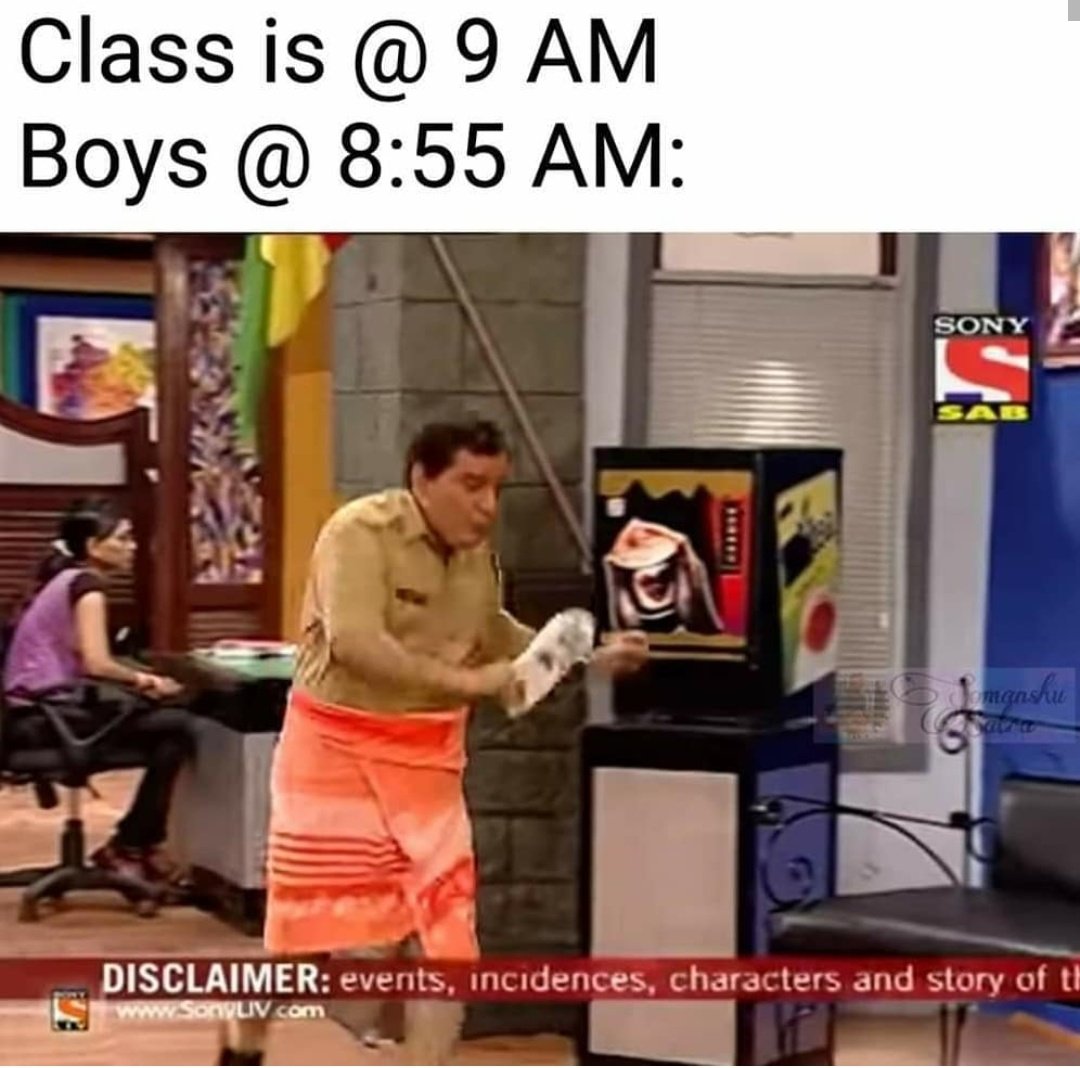 Me_To_Thak_Gayi's tweet photo. Like & RT If You are Always Coming Late in the Class! ๐๐
#GopsOnTwitter #Memes #FirMemes https://t.co/iXxUC3Bb2j