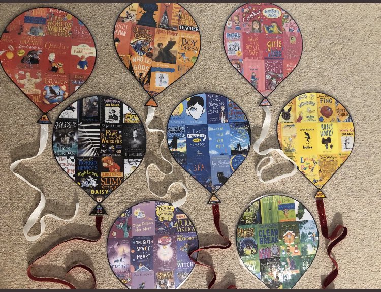MissD_Y6's tweet image. More interest than I was expecting for my book balloons last night. Have had these in my classroom this year and they add a little bit of colour without being overwhelming. Link here if you’d like to use!! tes.com/teaching-resou…