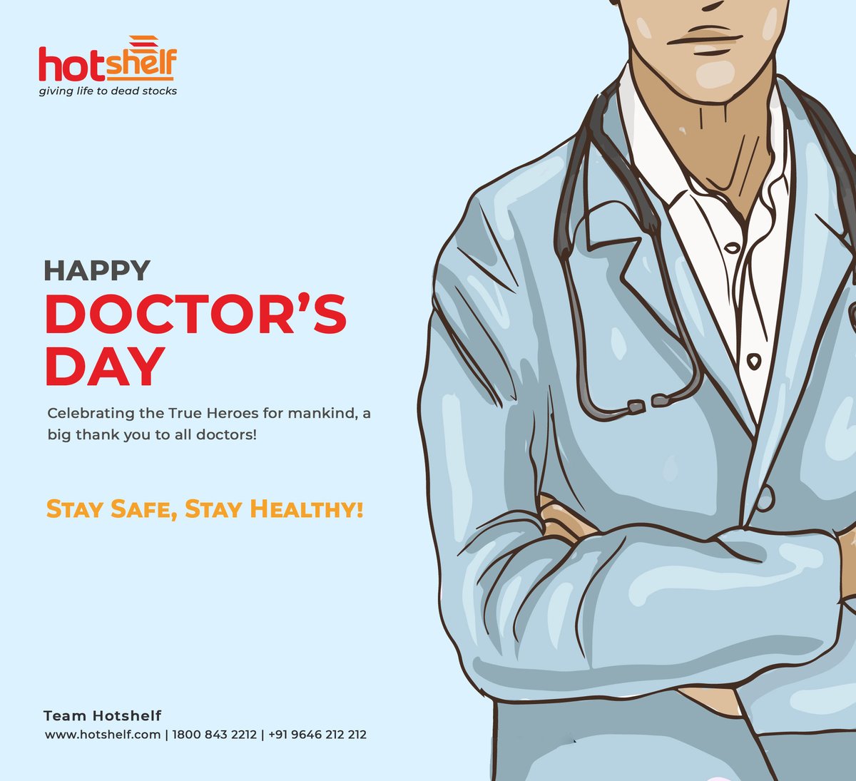 hotshelfindia's tweet photo. Hotshelf Team is thankful to all Doctors

#HappyDoctorsDay2020 https://t.co/xro8ciuZj4