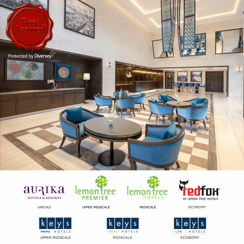 Diversey’s specialised US EPA certified chemicals are used for regular sanitisation across all public spaces and support locations used by the team members. For details, please visit bit.ly/3gu6GD7
#RestAssured #RefreshinglyDifferent