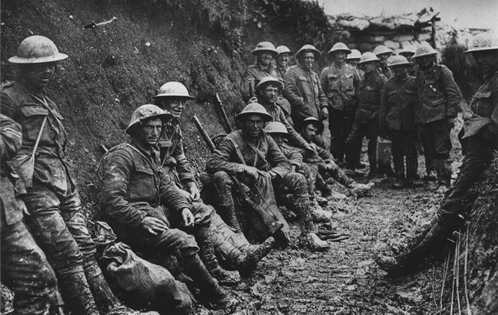 This day 104 years ago – 1 July 1916 – the Battle of the Somme began.

Almost 2,000 men from the 36th (Ulster) Division died on the first day, and by its end, an estimated 3,500 soldiers from the island of Ireland had been killed, including 1,167 from the 16th (Irish) Division.