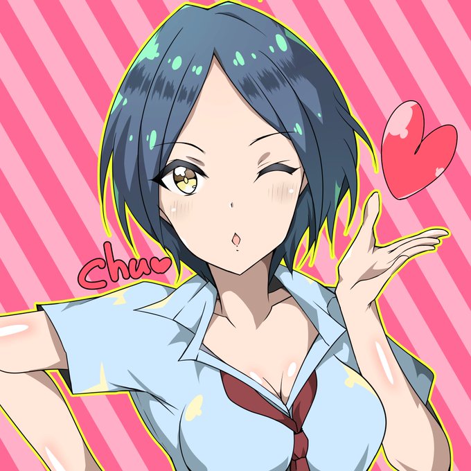 #速水奏生誕祭2020
 #デレステ
投げキッス奏描きました!誕生日おめでとー! 