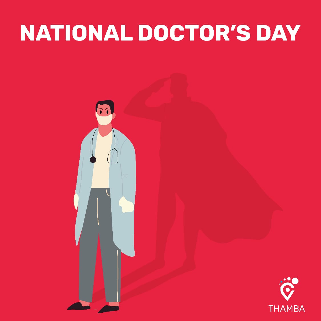 ThambaSocial's tweet photo. This Doctor's Day,
Let's salute our frontline superheroes
Who wear apron as capes, and Protective Equipments as shields.
HAPPY DOCTOR'S DAY.
#coronavirus #coronawarriors #lifesavers #DoctorsDay #doctorslife https://t.co/CNwZUfiPuI