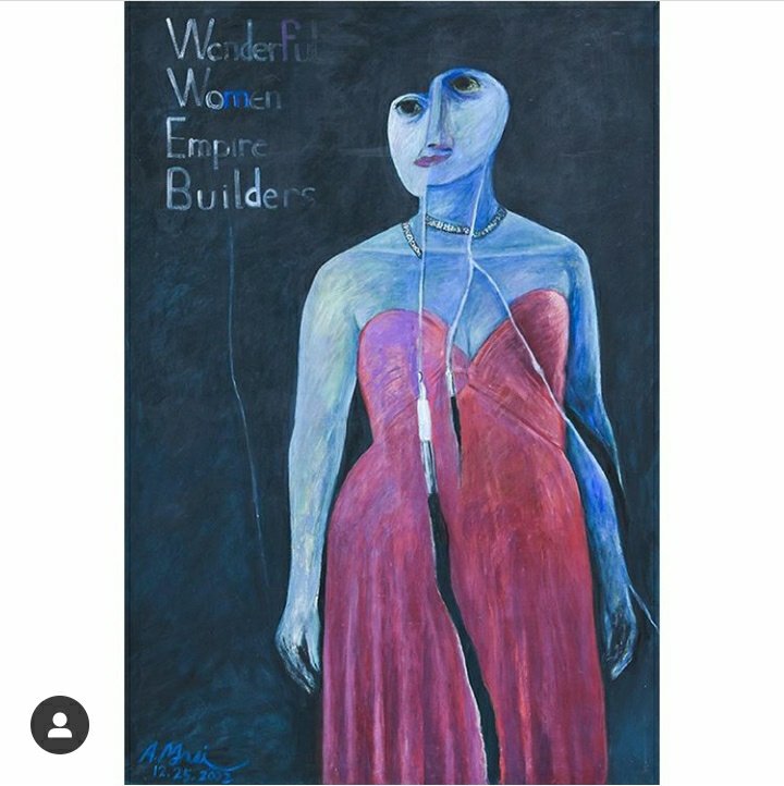 AlSharekhArt's tweet photo. Transforming figuration into abstraction, Morsi expresses New York as a strong-willed woman wearing diamonds and a red dress. New York is a woman who plans, executes, and builds.
Artist: Ahmed Morsi
Year: 2002
DIM: Height: 2.23m x Width: 154cm
#ahmedmorsi #alsharekhcollection https://t.co/3DfzhxZPJI