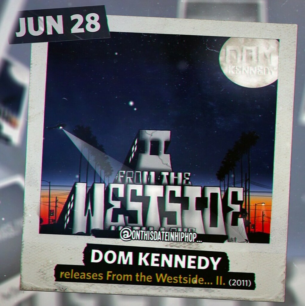 bleepthabastard's tweet photo. #OnThisDateInHipHop [or slightly a couple ago], @DopeItsDom released #FromTheWestsideWithLoveII on The #OtherPeoplesMoney Company. #AsherRoth, #MikeyRocks, #Polyester, #BigKRIT, #CaseyVeggies and #SchoolboyQ are all there. The album would peak at #96 on … https://t.co/cZMMLJ4o2H https://t.co/DrOYMuYVUR