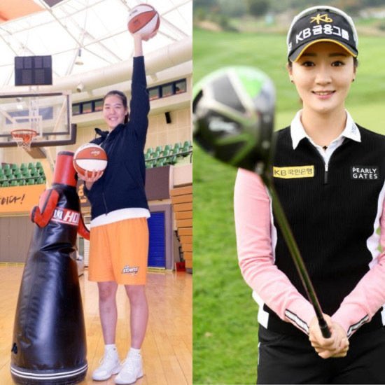  Korean sports stars Lee Yubin (short-track gold medalist), Park Jisoo (basketball empress) Oh Jihyun (pro golfer) They mentioned in an interview that they are fan of Park Jimin.  http://polinews.co.kr/mobile/article … #지민   #JIMIN   @BTS_twt