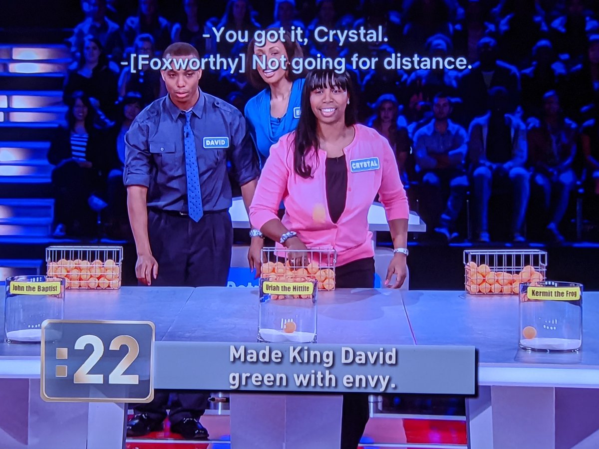 they're playing beer pong now