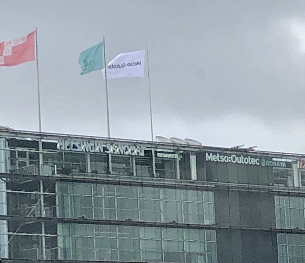 jonetsi's tweet photo. Coming to work in the morning; same job, new company 🤩. So exciting! #MetsoOutotec #DayOne https://t.co/I3aPRwrisl
