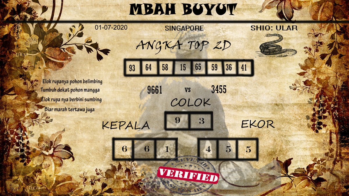 Seven4d Official On Twitter Syair Mbah Buyut Pasaran Sgp Ini Hanyalah Sebuah Prediksi Kembali Lagi Kepada Pilihan Anda Salam J P Seven4d Web Keberuntungan Dan Terpercaya Untuk Mendaftar Melalui Referal Seven4d Official On Twitter Syair Mbah Buyut Pasaran Sgp Ini Hanyalah Sebuah Prediksi Kembali Lagi Kepada Pilihan Anda Salam J P Seven4d Web Keberuntungan Dan Terpercaya Untuk Mendaftar Melalui Referal