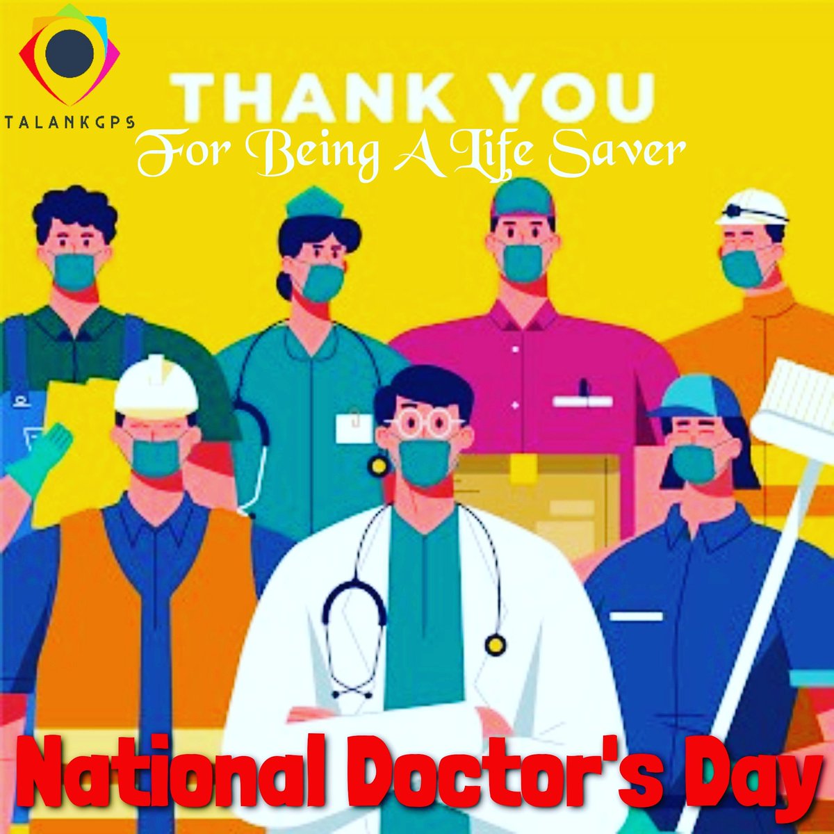 Talankpvtltd's tweet photo. National Doctor’s Day is celebrated on the 1st of July in India every year. This day honours doctors across the country for their relentless service throughout the year. #doctorsday2020 #DoctorsDay #NationalDoctorsDay #TalankAutomation https://t.co/NN5MKan2FU