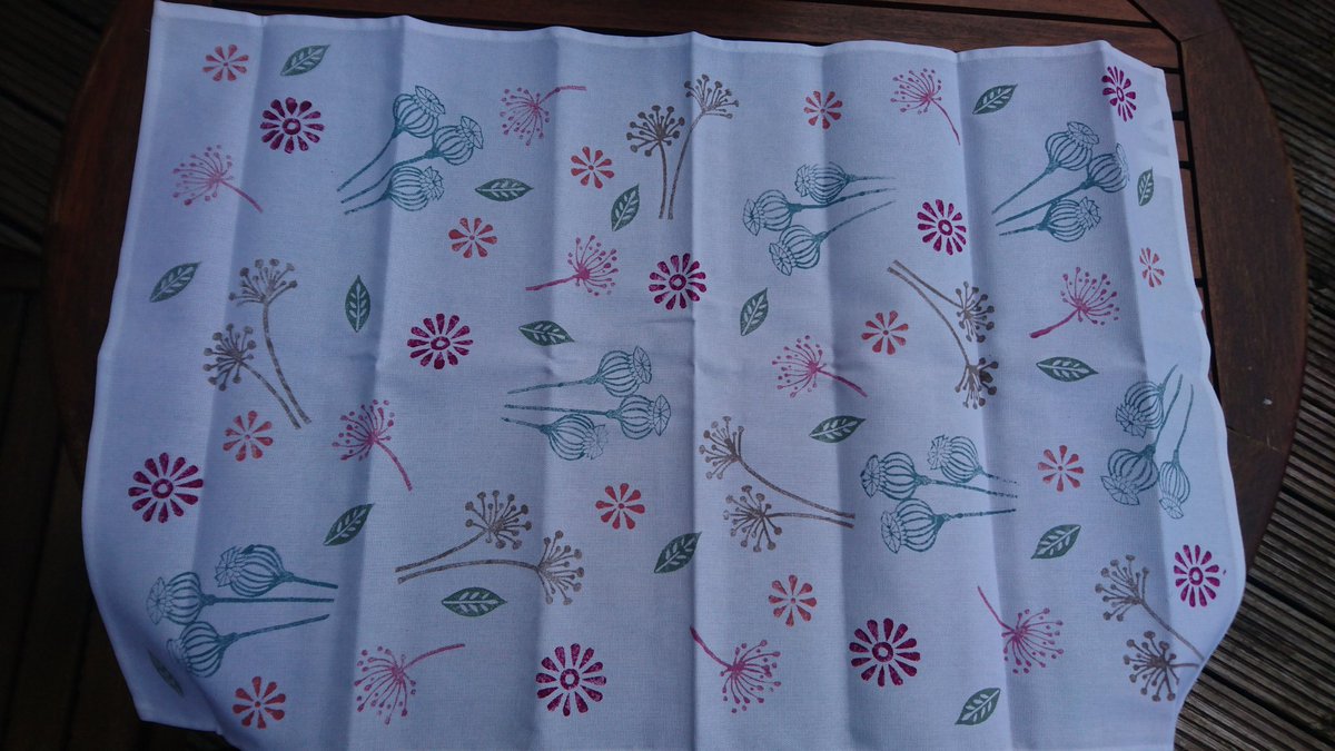 speckled_the's tweet photo. Block printed tea towels -£5.50 each. 
These tea towels are 100% cotton and have a hanging loop. https://t.co/0PRPRXsWoJ