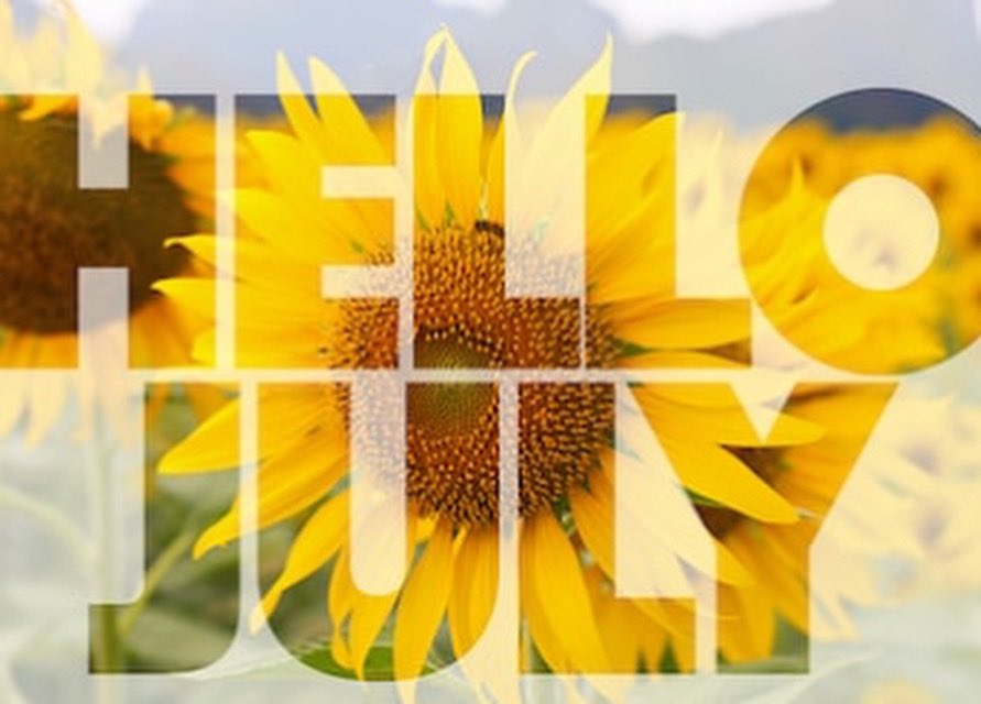 HELLO JULY🌻💫- Today is a new day &amp; new month! It’s important to stay positive and keep your goals in mind to ensure you’ve got a clear focus on your pathway and achievements! 👏🏻 Dont let negativity or set backs impact your ambition! Use it as motivation and move on #positivity