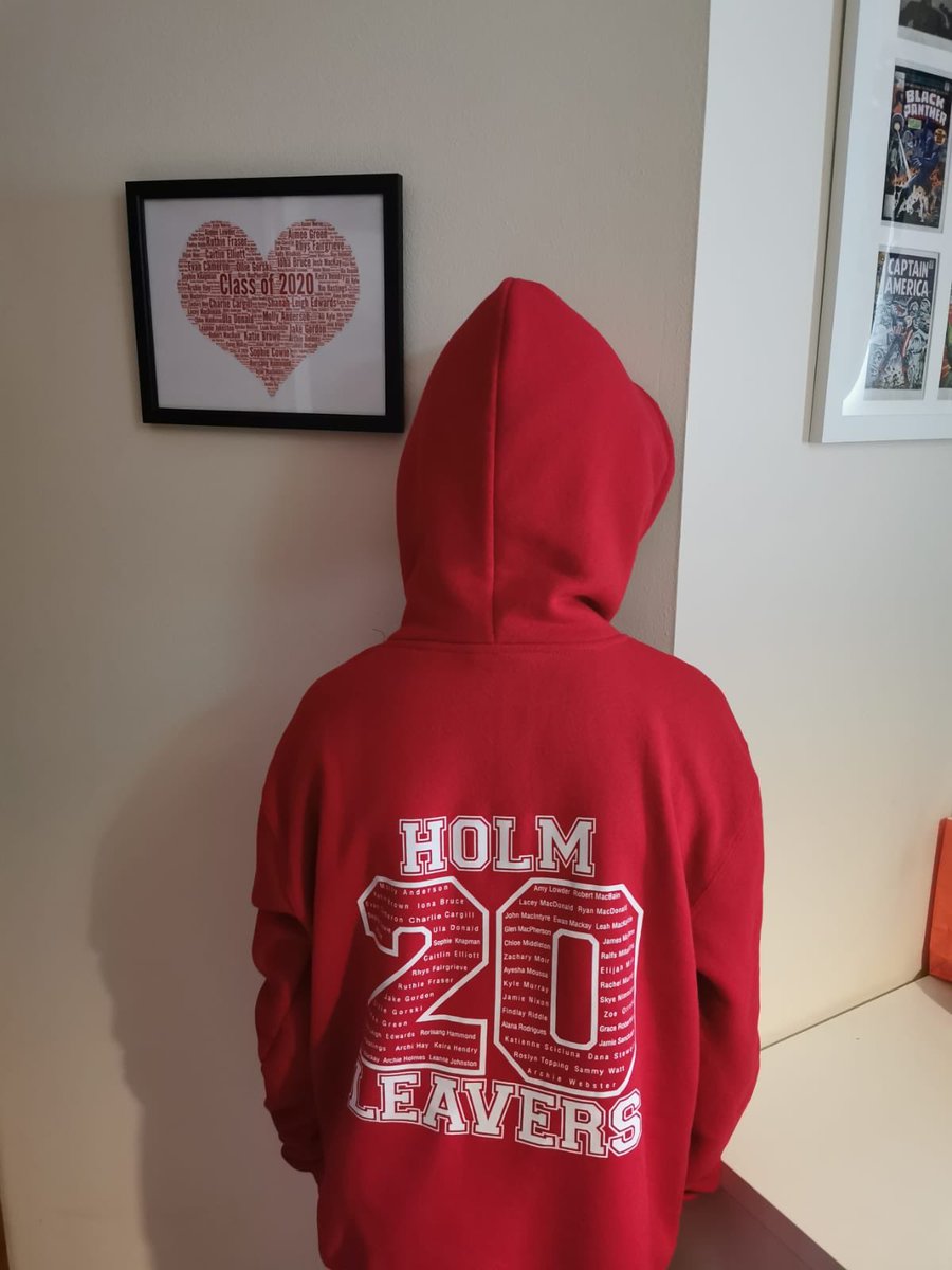 webbo_dj's tweet photo. Thanks to @HenstridgeMr for dropping off Archie’s hoodie and gifts the other night. I think Archie will need surgically removing from the hoodie by the time S1 starts 🙈! Enjoy the summer break everyone 👍🏻😁 @SchoolHolm #teamholm https://t.co/qJNO8L2yGU