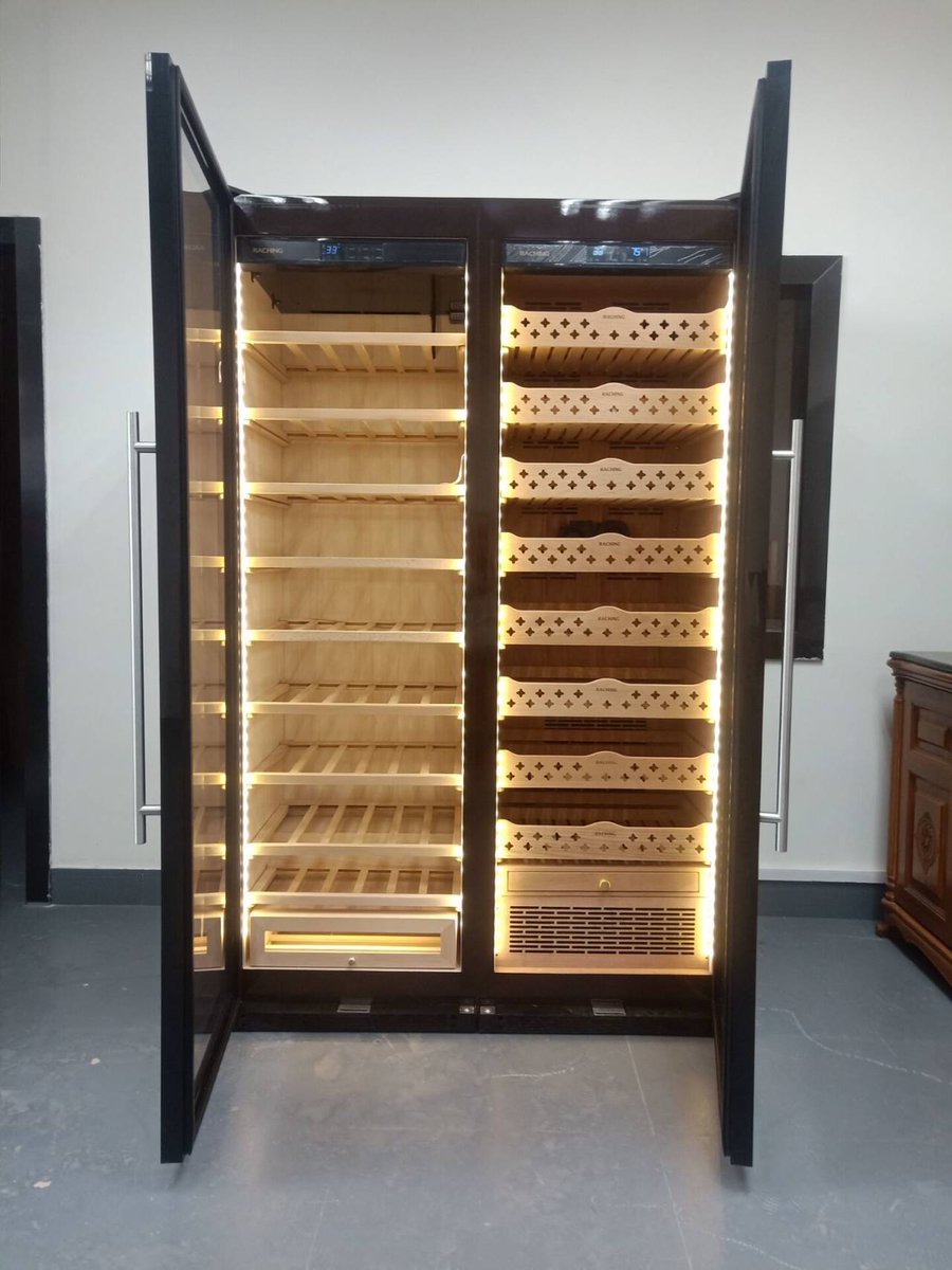Combined cooler again..🌻
For cigars, and for wine ...
