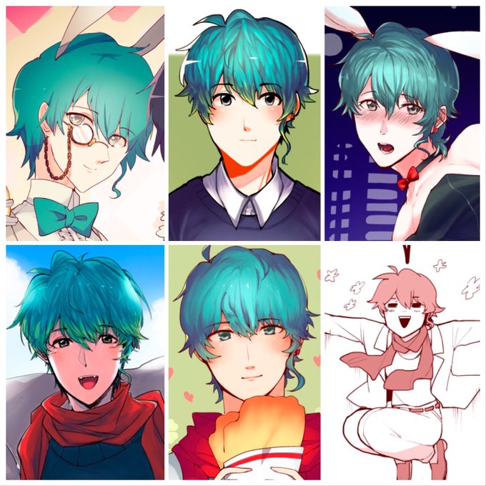 イケメンキャラのtwitterイラスト検索結果