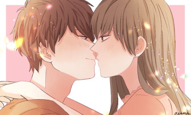 キスの仕方のtwitterイラスト検索結果