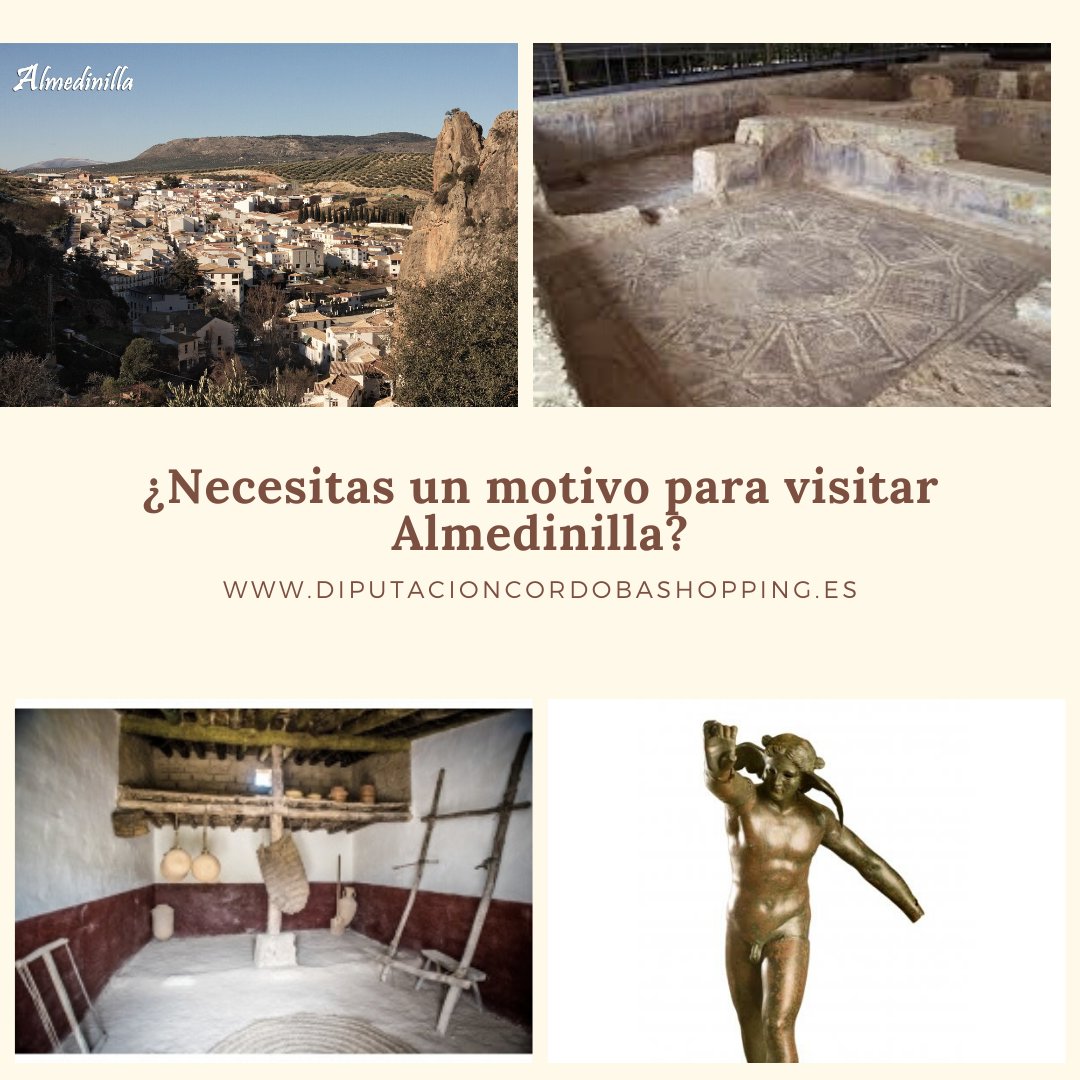 El verano es ideal para conocer los rincones con más encanto de la provincia cordobesa Visita el museo histórico arqueológico, el poblado íbero “Cerro de la Cruz” y la Villa Romana 'El Ruedo” de #Almedinilla Haz tu reserva @Almedinilla_Tur bit.ly/2IVXR4W @dipucordoba