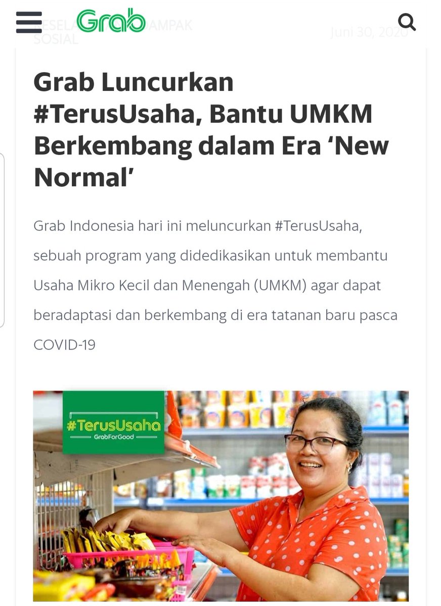 Di rumah nggak berarti diam saja. Kita bisa pakai @GrabID untuk #TerusUsaha
https://t.co/ap398EOenc https://t.co/wh48aGHazo