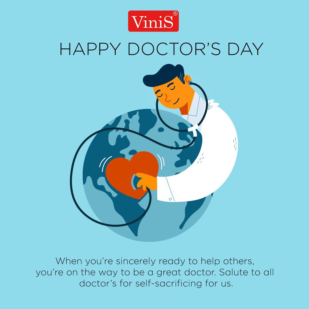 VINIS_7's tweet photo. Doctors dedicate themselves to public service. They serve our country by ensuring our good health and caring for us. Many doctors go out of their way for us. They go above an beyond what they are called upon to do. This Day we are giving you an easy way to say “Thanks” 
#Vinis https://t.co/bzhMsMbrJ2