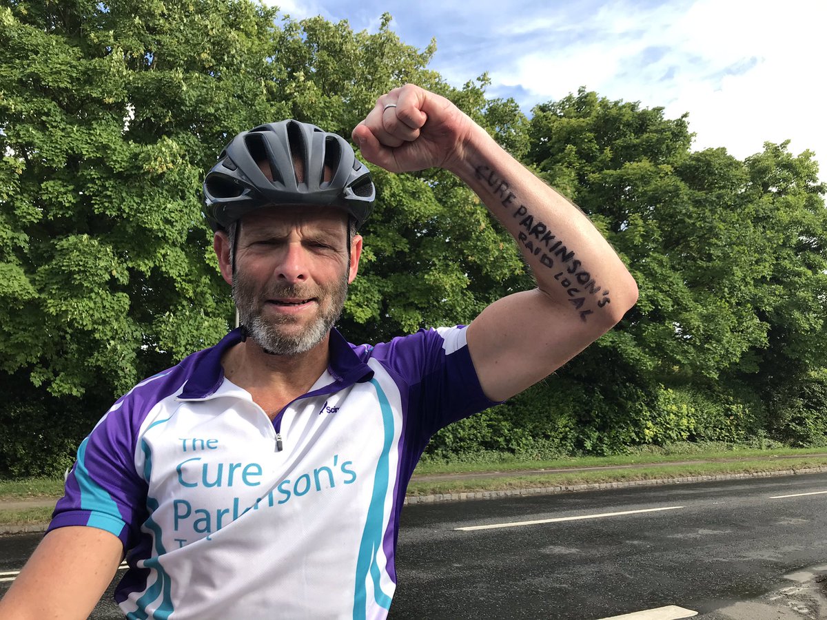 WillCookCPT's tweet image. It’s done!  Raid Local was so much harder than I expected. 12 hours, rain, pain, wind, sleet, sunshine. But all I remember is blue skies, amazing supporters and inspirational @CureParkinsonsT riders all around. Thank you - all - it’s been a rollercoaster ride! #raidlocal