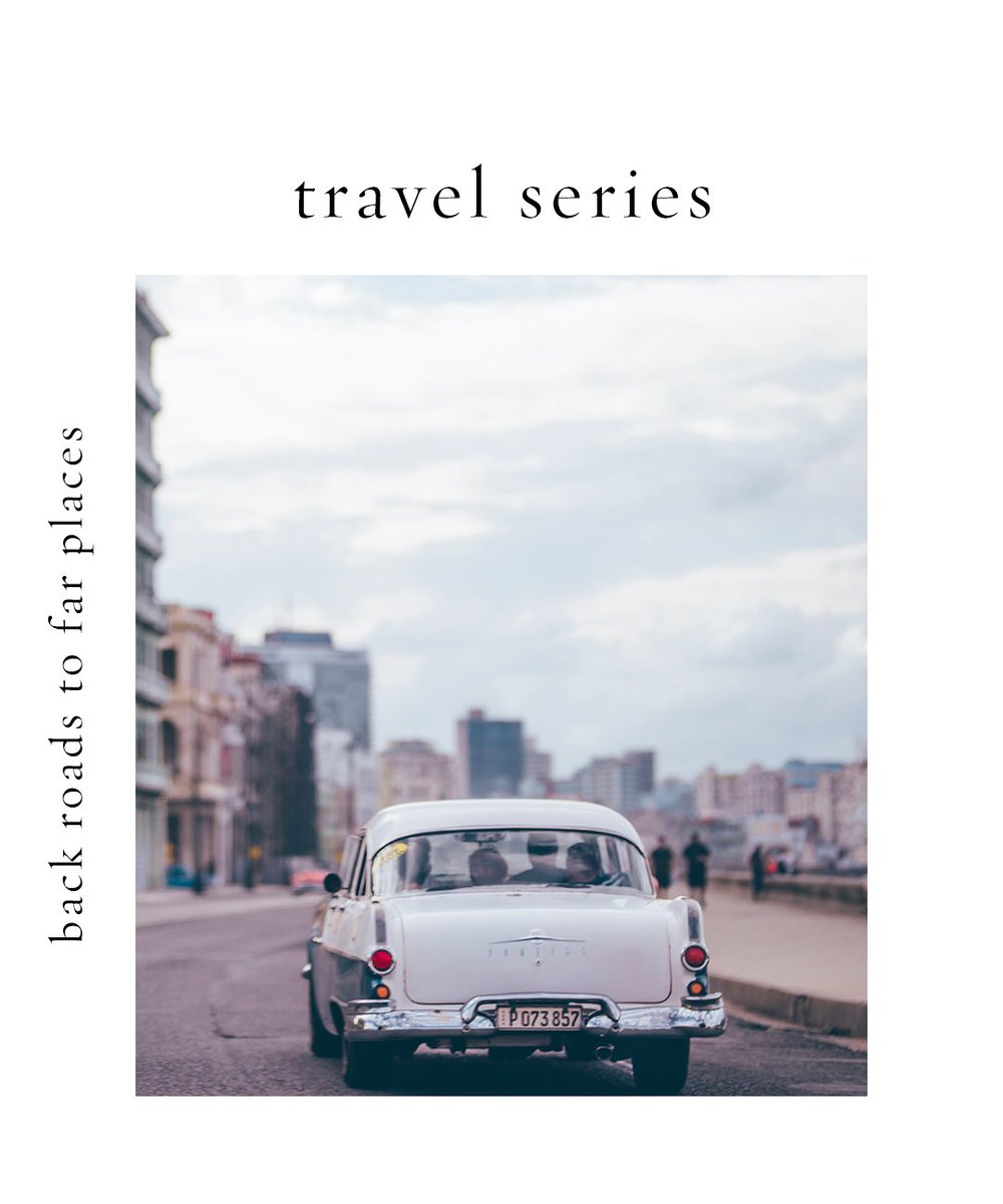 Introducing our interview series 'BACK ROADS TO FAR PLACES' where we speak with travellers who inspire us. They'll be sharing some of their insider tips to places near and far, inspiring you to take the back roads, making journeys more meaningul, local and authentic.