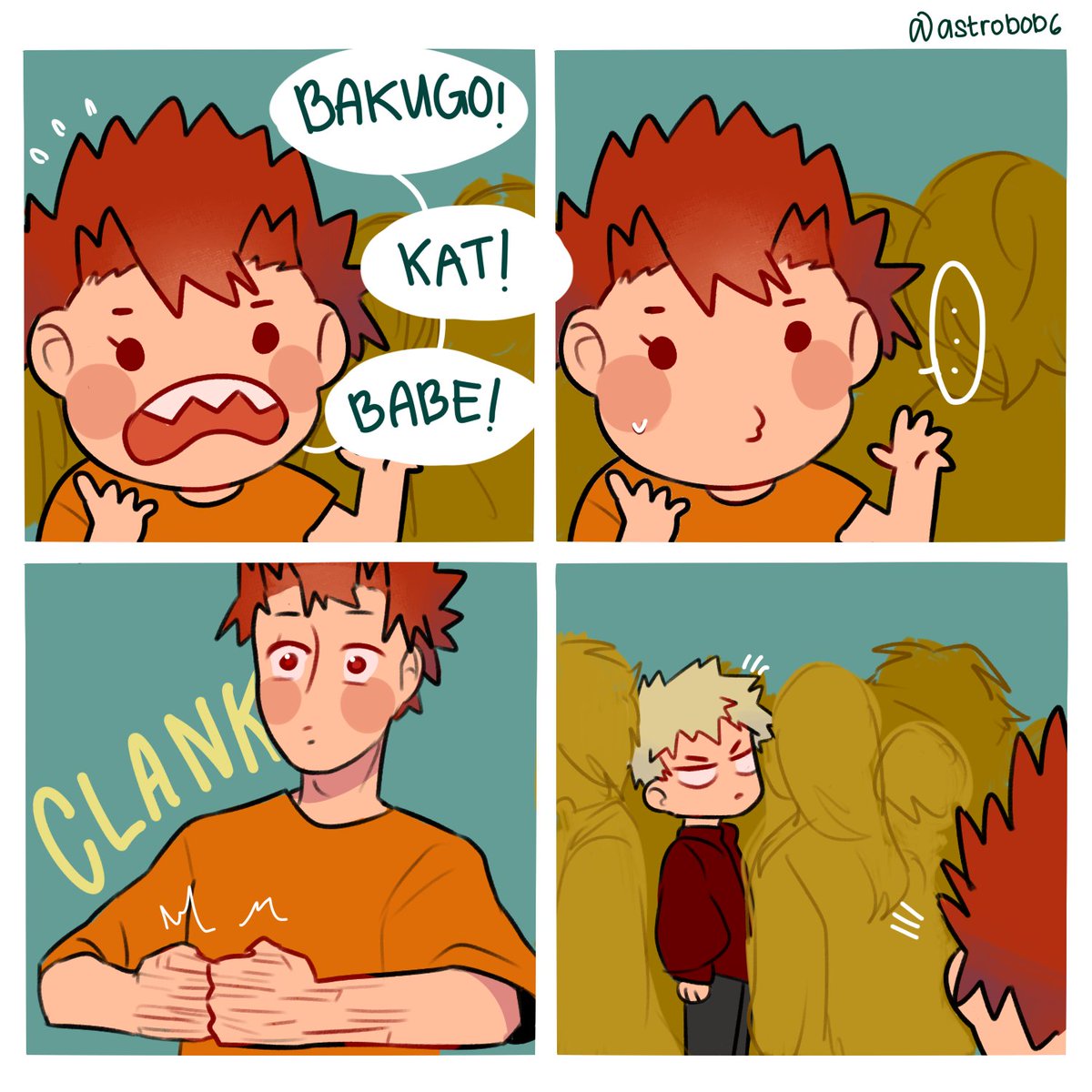 astrobob6's tweet photo. alsoo a bonus because of my artblock yesterday :D
#kiribaku https://t.co/dc8ig72KvC