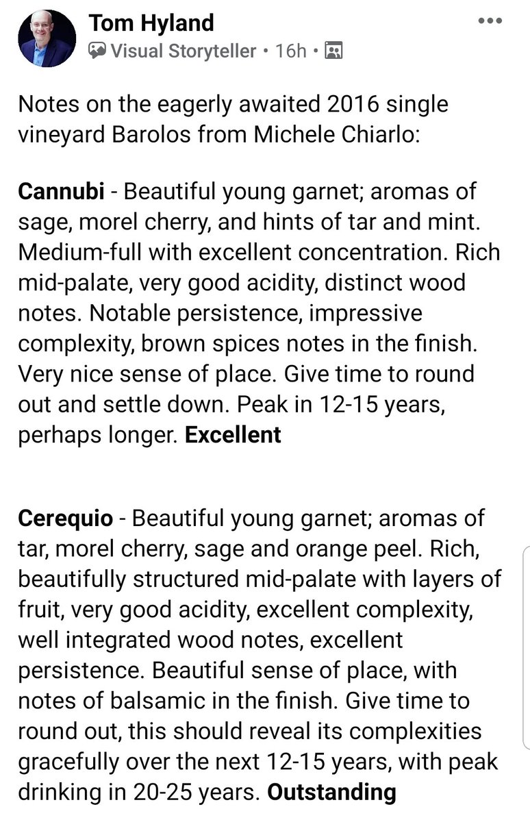 Vinofilosofia's tweet photo. 2016 a stellar vintage for #Barolo and @michelechiarlo crus #Cannubi and #Cerequio are 🔝 @horizonbeverage #Boston #winelover 🍷 @vinotom #italianwineonthehorizon 🇮🇹 https://t.co/HCaWOF5tTF