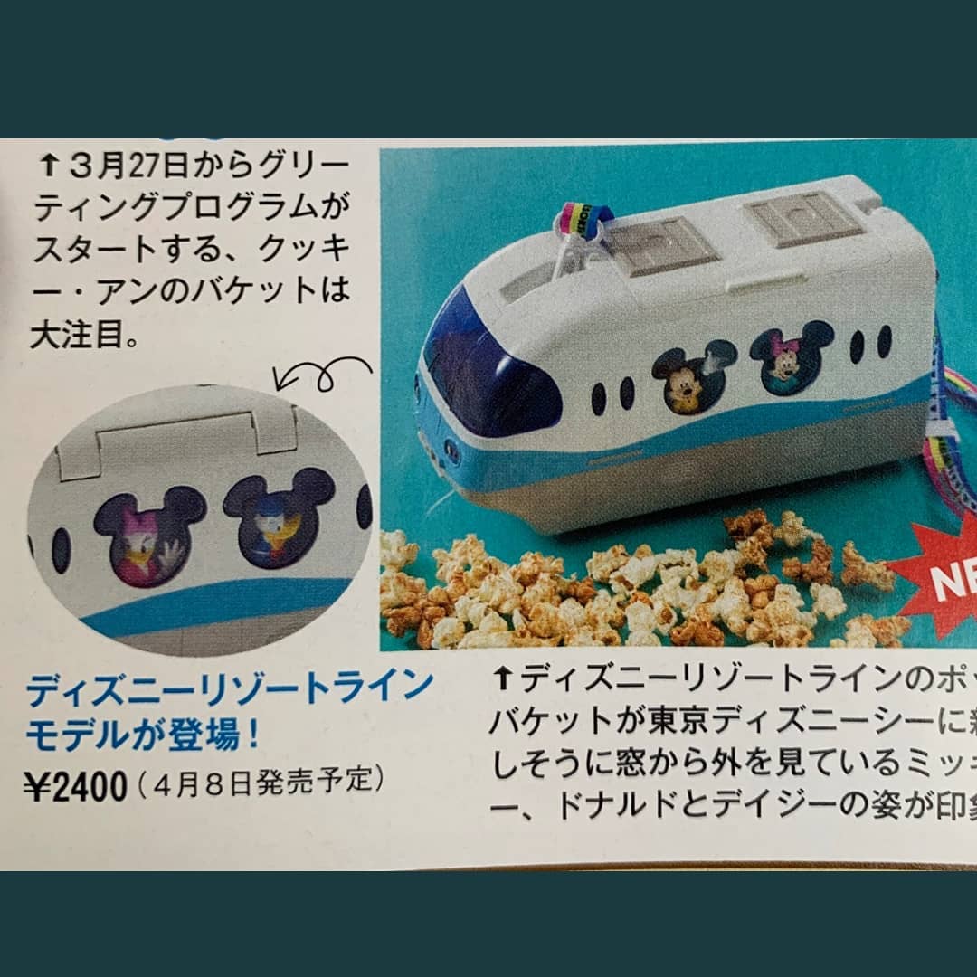 ディズニーリゾートライン フォトグラフ そういえば リゾートライナーのポップコーンバケット 発売どうなったのだろう 公式サイトからの情報無し 東京ディズニーリゾート ディズニーリゾートライン リゾートライン リゾラ