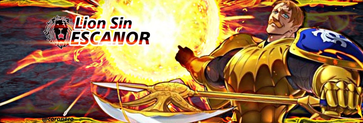 ᴄᴏʀᴏɴᴇʀᴏ ᴇᴛᴄ A Twitteren エスカノール誕生日なのでヘッダー作ってみました フリー配布ですので宜しければ W つどうぞ 七つの大罪 エスカノール誕生祭 エスカノール グラクロ ヘッダー