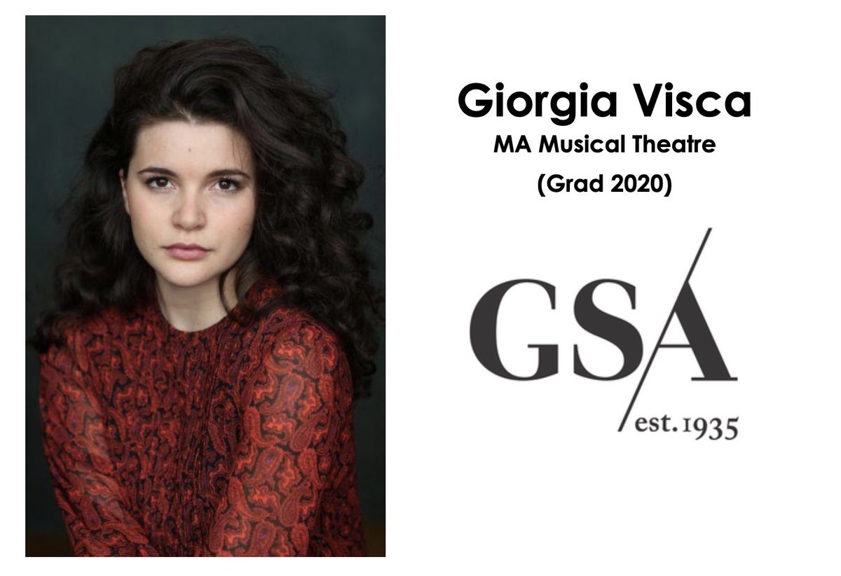 Giorgia Visca

MA Musical Theatre Graduate, 2020 (<a href="/the_GSA/">GSA</a>)

spotlight.com/4774-6753-9091

Giorgia’s showreel link: youtube.com/watch?v=y09dEN…

Please visit the GSA Green Room for showcase information and links (gsauk.org/gsa-green-room)