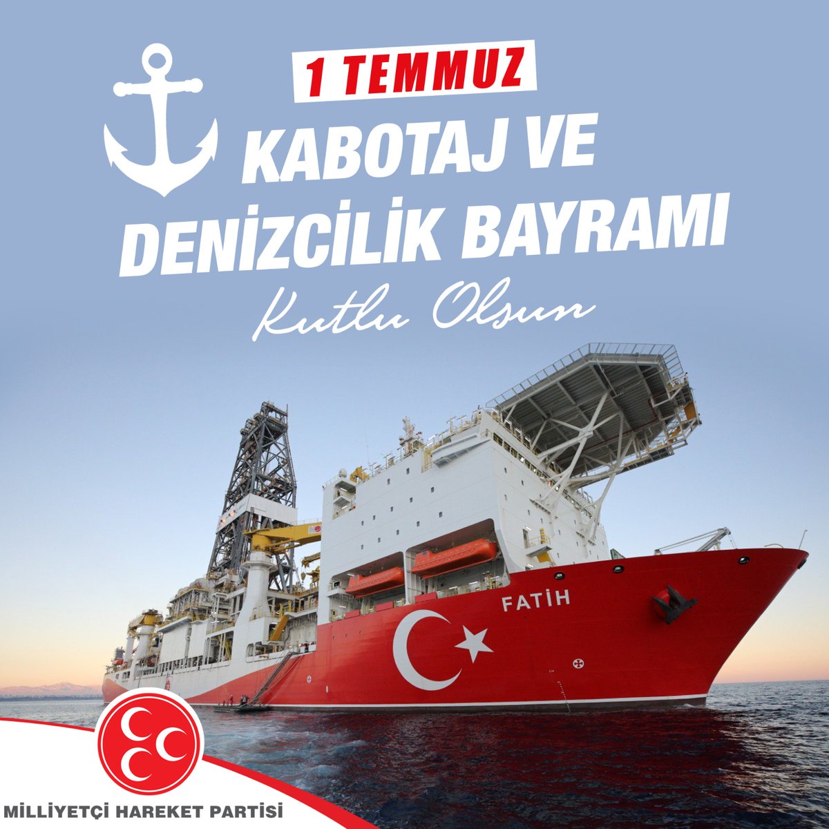 1 Temmuz Kabotaj Ve Denizcilik Bayramı Kutlu Olsun