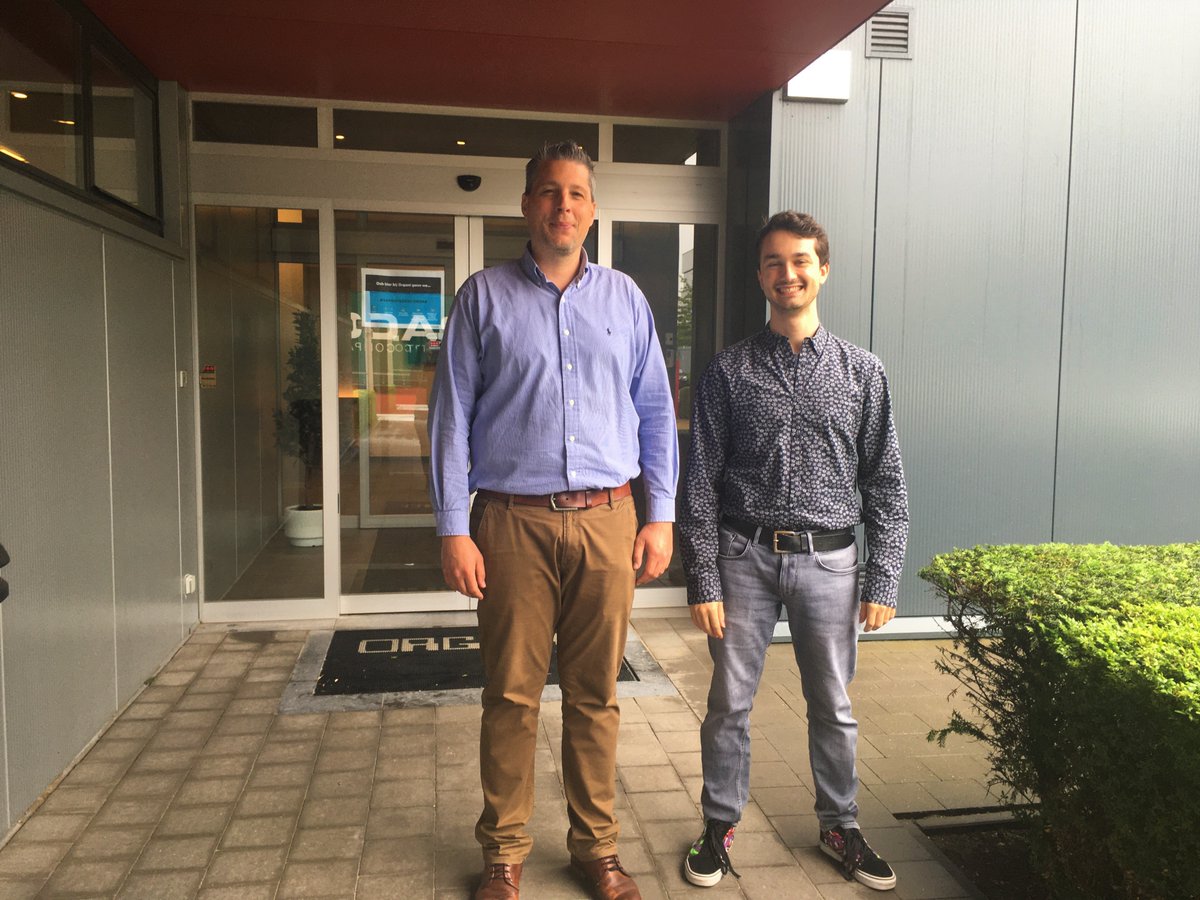 Organibvba's tweet image. #Corona of geen corona, wij zitten niet stil en blijven investeren in de #future! We zijn dan ook heel trots om vandaag 2 nieuwe collega’s te mogen ontvangen👏 #onboarding #nieuwecollegas #werkenbijorgani #welcome