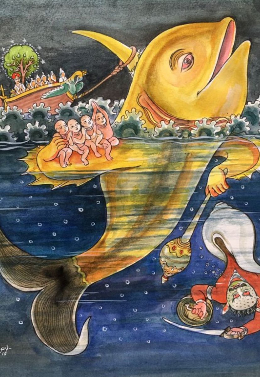 Dashvataravatars of shree hari Vishnu Matsya: The fish incarnationMatsya (Fish) Avatar is the first among the ten incarnations of Lord Vishnu. The most popular past time is the one narrated in the Bhagavata Purana.