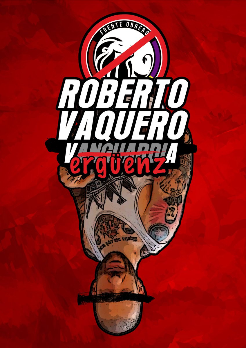 El_Cosaco_'s tweet photo. ROBERTO
VAQUERO
  
Va̵n̵g̵u̵a̵r̵d̵i̵A
..ERGÜENZ.. https://t.co/7XQBAjEePu