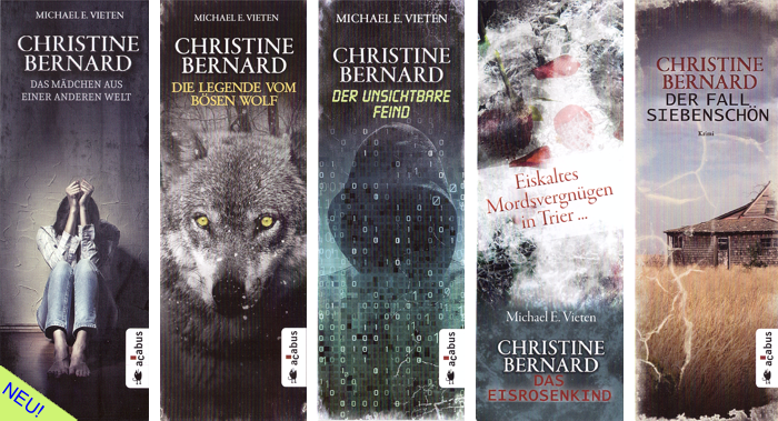MichaelEVieten's tweet photo. Habe gerade das Manuskript von Band 6 meiner Krimireihe aus dem Südwesten an das Lektorat des Acabus Verlags geschickt. Im nächsten Jahr gibt es trotz Corona also einen neuen Fall für Christine Bernard. Ausreichend Zeit, sich bis dahin in die bisher erschienenen Bände einzulesen. https://t.co/0x233jM2nw
