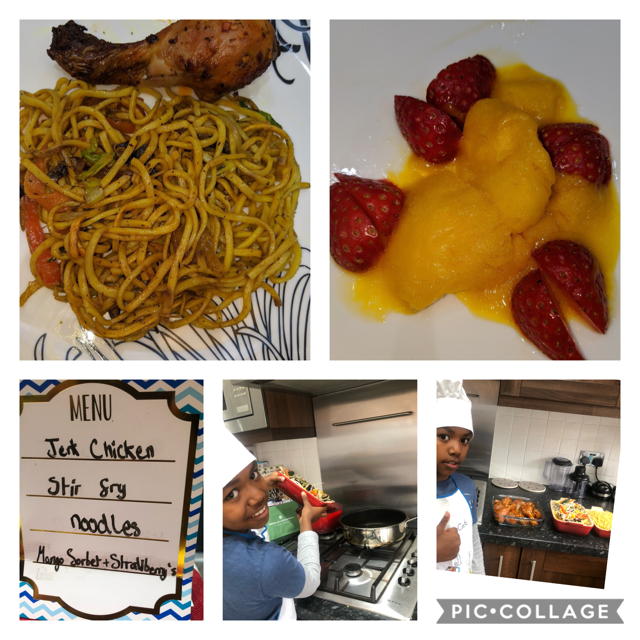 Themallschool's tweet photo. Congratulations to Freddie and Sebastian in Year 4 who are the first boys to get the #MagnificentMallian GOLD award! Well done boys. Here are the photos from their Michelin Star Chef challenge where they had to design, cook and serve a two course meal. https://t.co/4t8aS1xgSe