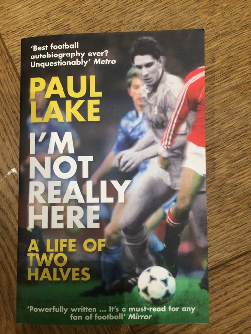 Joanne_Lake's tweet photo. To mark #NationalNorthernAuthorsDay I’m giving away a signed copy of 'I'm Not Really Here’, my collaboration with @paul_lake and quite possibly the most Manc football book ever written 😜 Just RT and comment using hashtag #LakeyBookComp. Ends midnight. UK only @authorsnorthern https://t.co/kMBSmUefAY