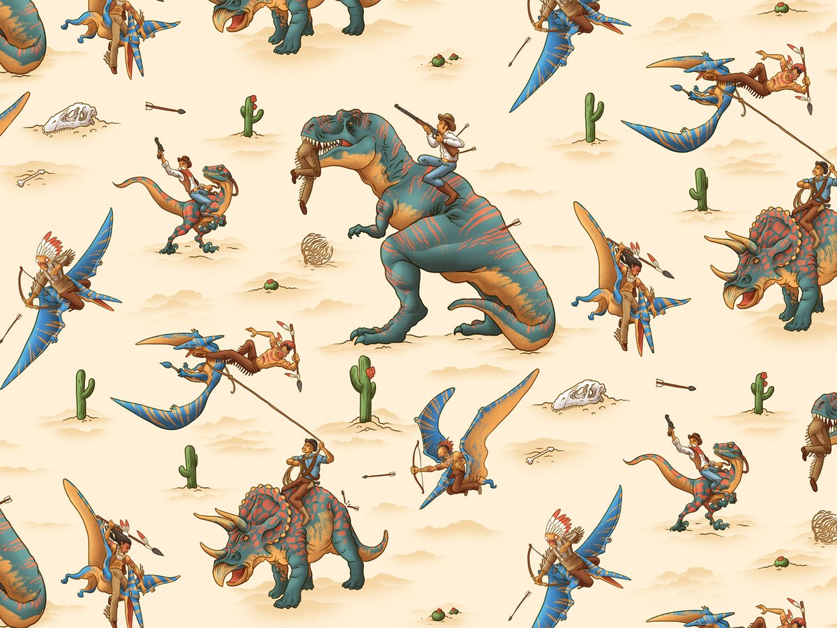 studioMUTI's tweet photo. The Wild West Reimagined for Culprit Underwear. Available for pre-order https://t.co/wvUGbWwnCJ! #MUTI #illustration #characetrdesign #cowboysvsindians #patterndesign https://t.co/sFZcZXbCsx