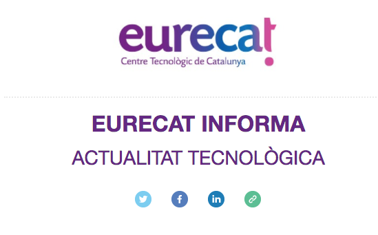Eurecat_news's tweet photo. El nou número del butlletí #EurecatInforma podreu llegir sobre l'estudi clinic @Med4Youth, la col·laboració amb la @UIBuniversitat per ajudar a accelerar la recerca en vacunes i fàrmacs contra la #Covid19, el desenvolupament de la #mascaretaALEU i + https://t.co/DWDuaq2Zc1 https://t.co/WGZZAF0enA