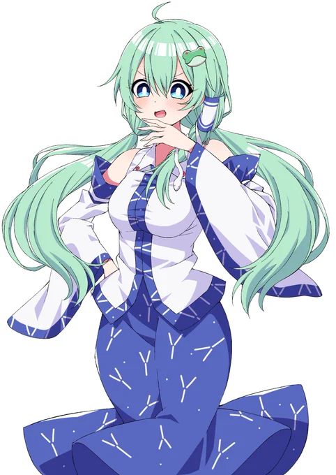 おさげな早苗さん? 