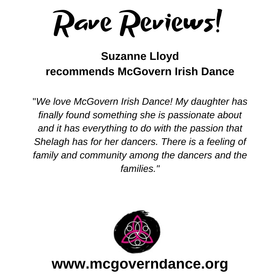 McGovernDance's tweet photo. Rave Review for McGovern Irish Dance!
#mcgoverndance #irishdance #adultirishdancers #CRN #crnnorthamerica #crnnorthamericawestregion #irishdancedayton #irishdanceclasses #irishdancenearme#irishdancetroyoh #irishdanceindiana #irishdancewestlafayette #homeschool #jumpnjig https://t.co/goLMtejZFD